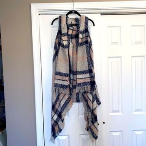 Slouchy sweater vest